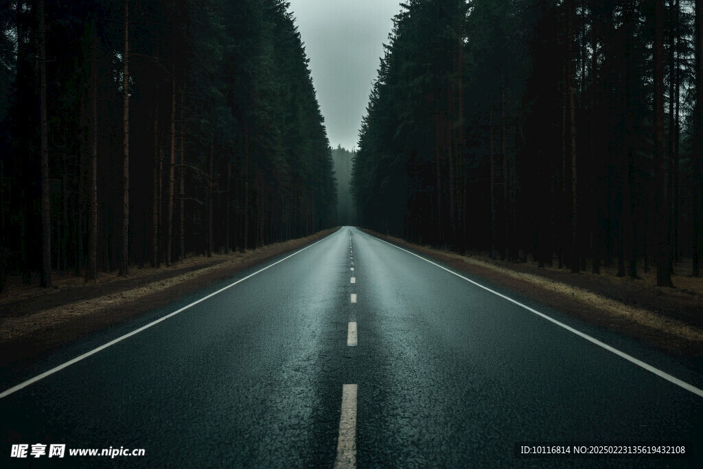 树林公路