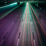 夜晚公路