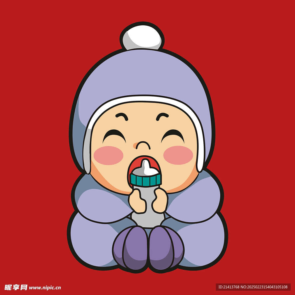 手绘卡通婴儿