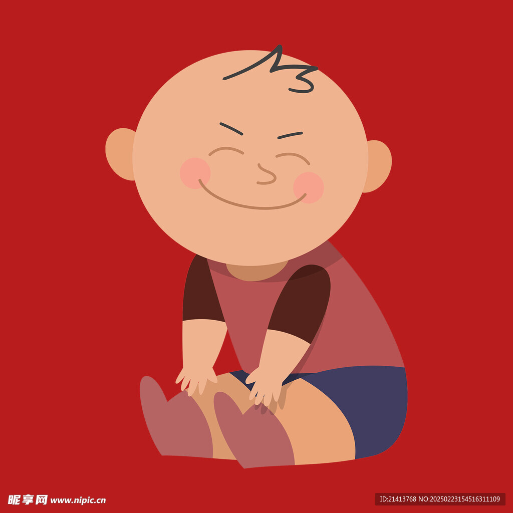 手绘卡通儿童