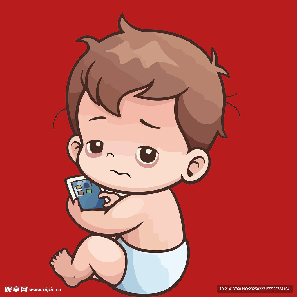 手绘卡通儿童