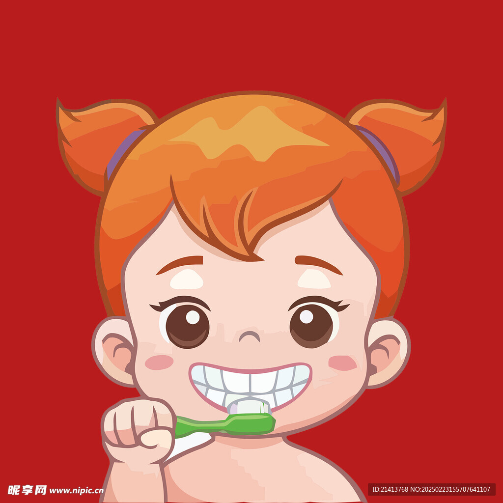 手绘卡通儿童