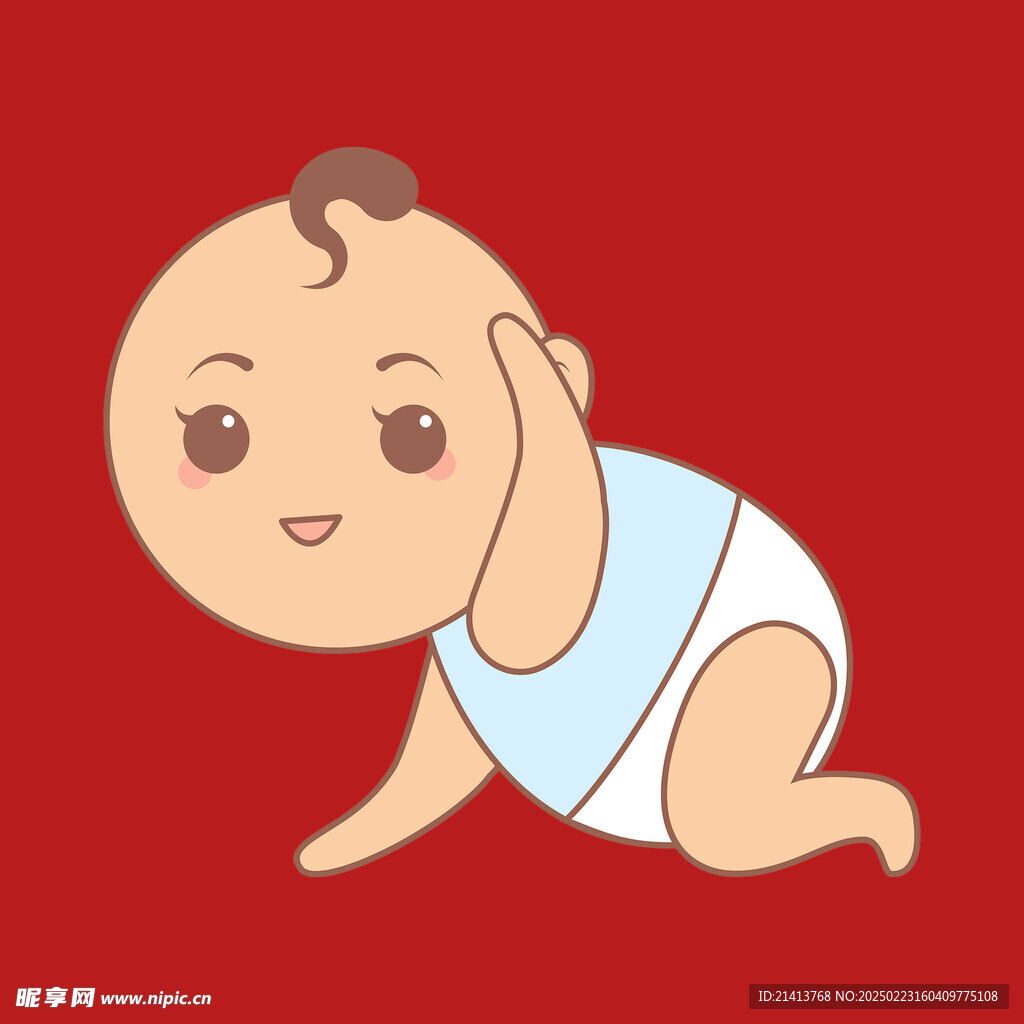 手绘卡通儿童