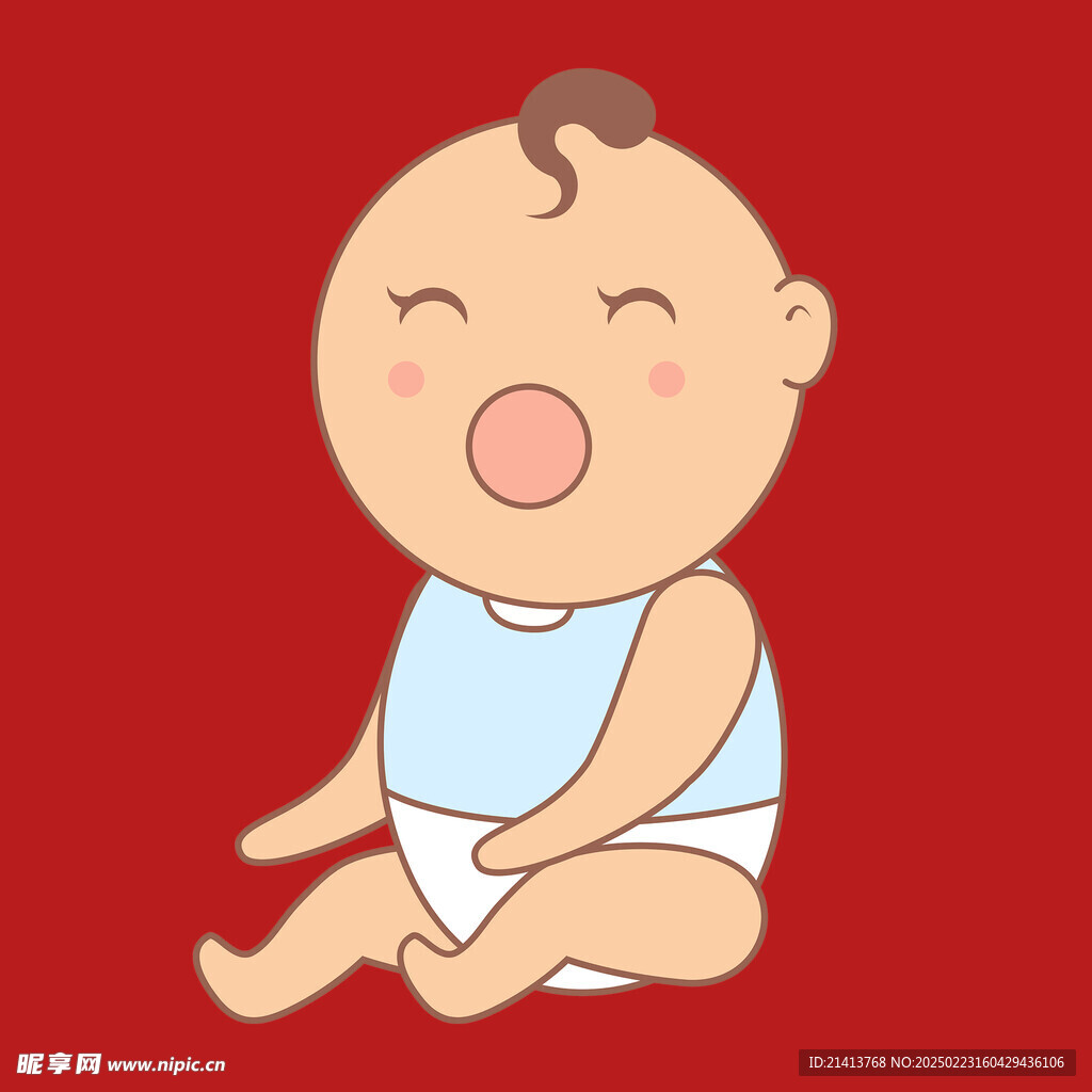 手绘卡通儿童