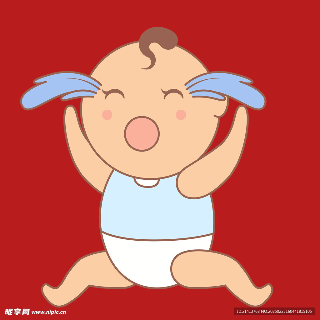 手绘卡通儿童