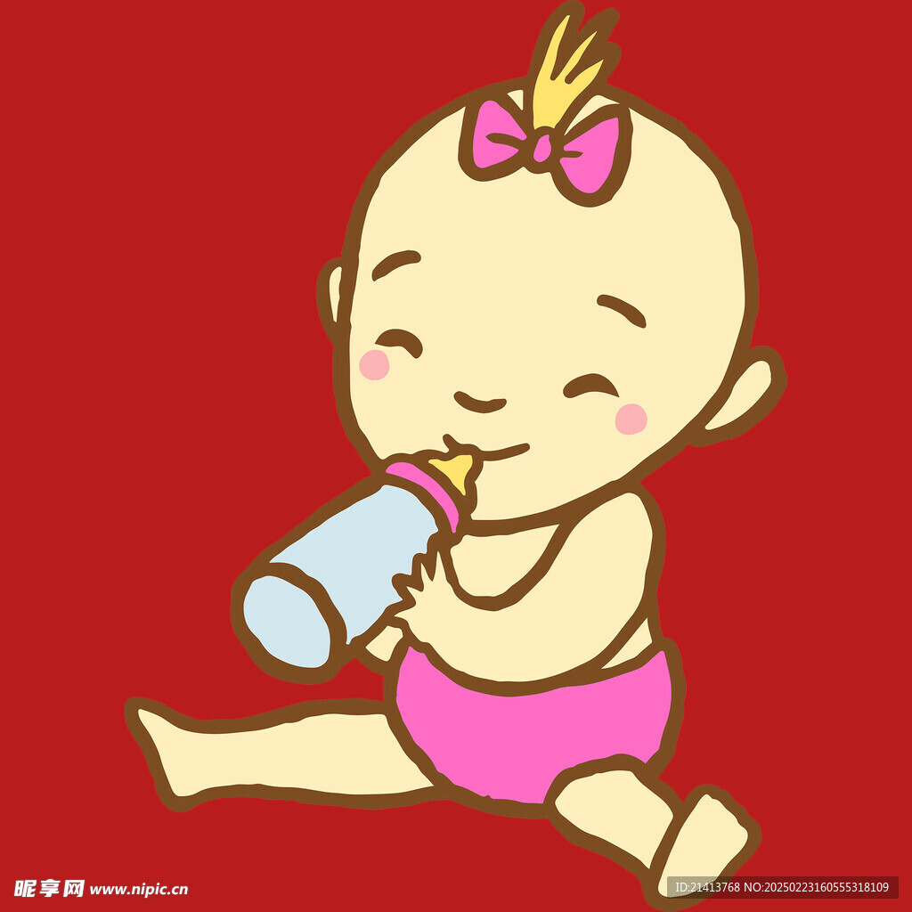 手绘卡通儿童
