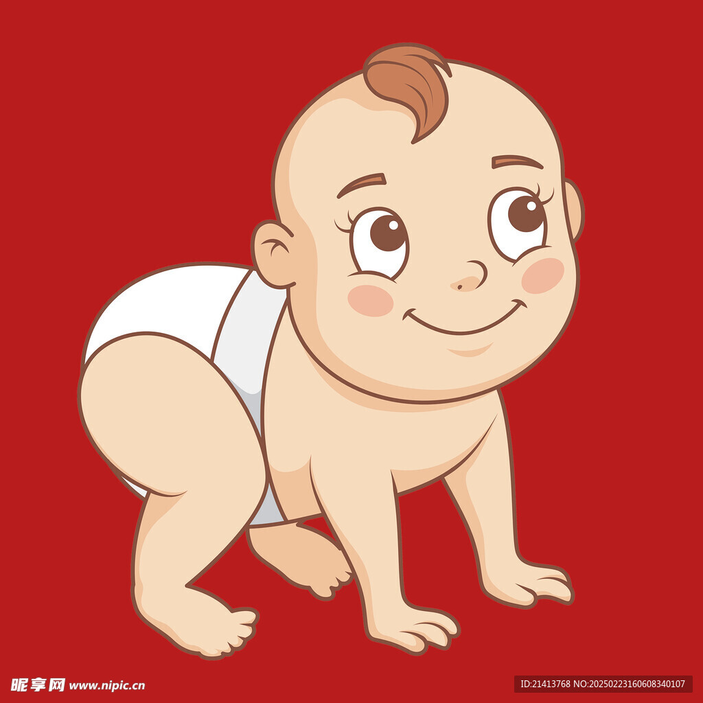手绘卡通儿童