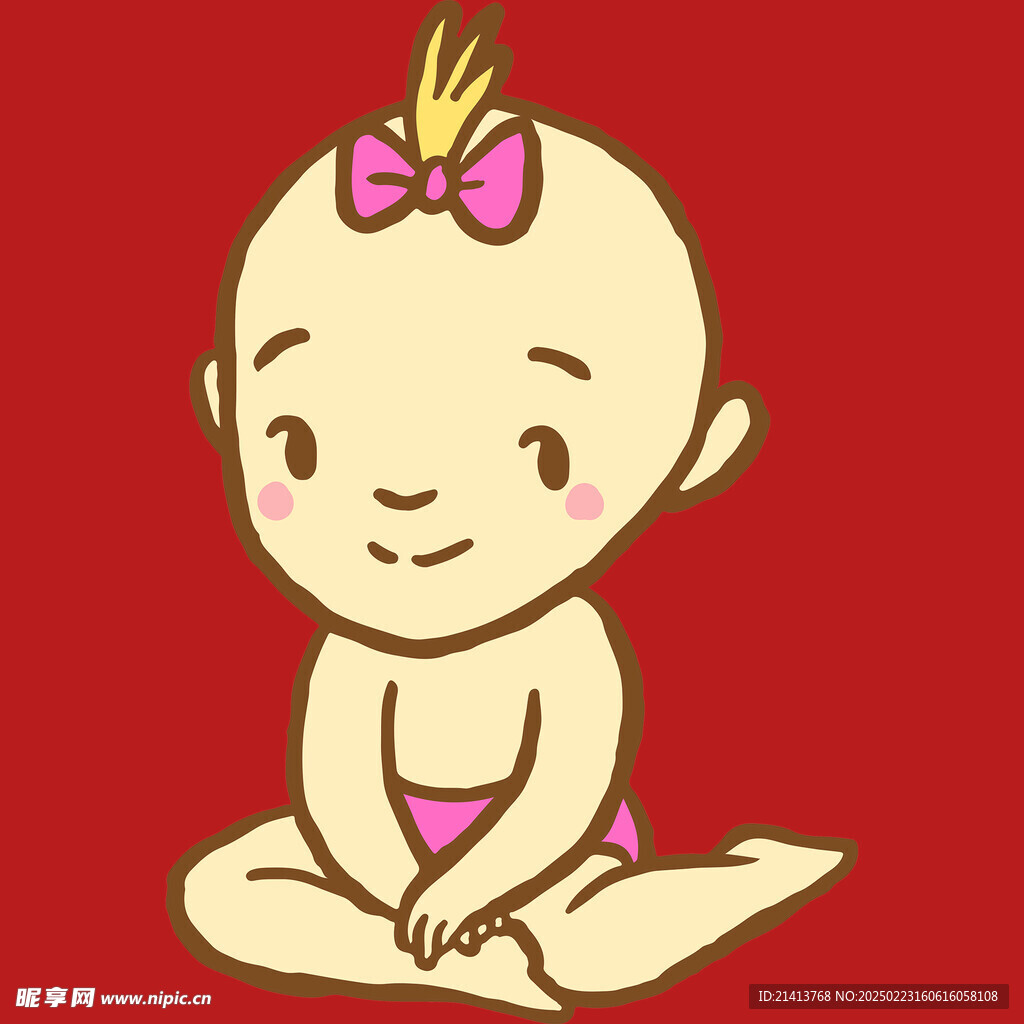 手绘卡通儿童