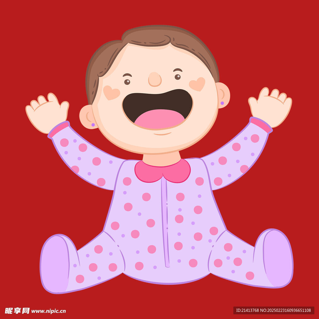 手绘卡通儿童