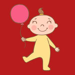 手绘卡通儿童
