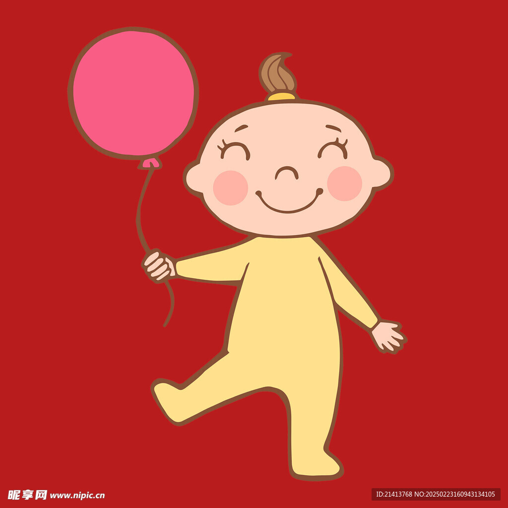 手绘卡通儿童