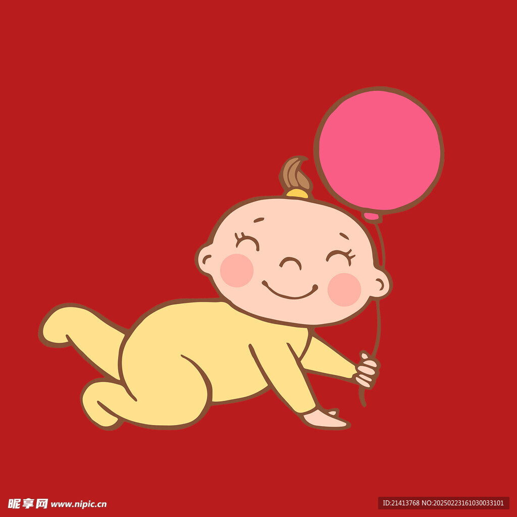 手绘卡通儿童