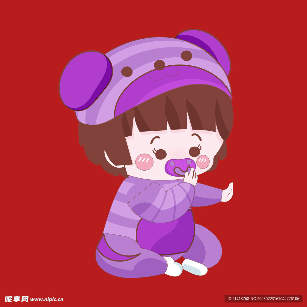 手绘卡通儿童