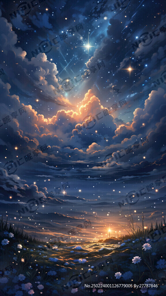 满天繁星唯美好看悠然安静