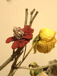 装饰摆设 玫瑰干花 枯萎 静物
