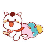 小萌马卡通插画表情包