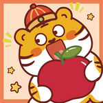 虎萌萌头像苹果