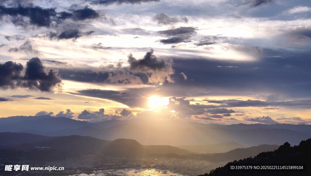 落日风景