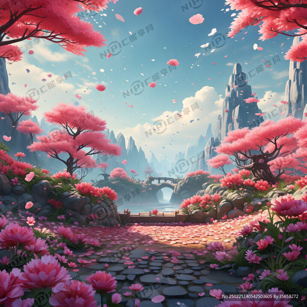 游戏梦幻唯美新中式风景 超高清
