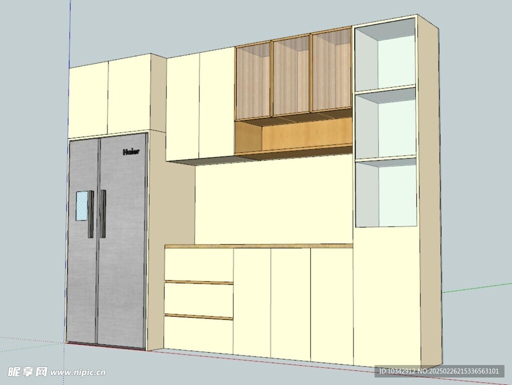 餐边柜SU模型