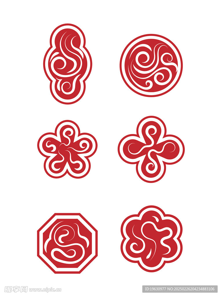 中国风云纹
