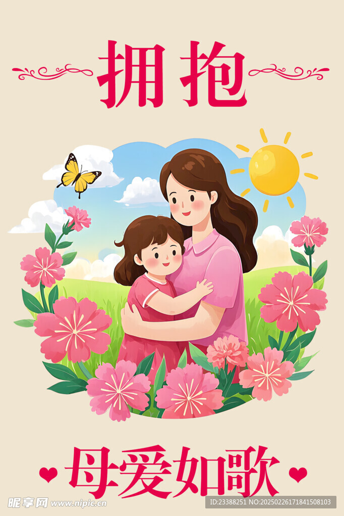 母亲节海报