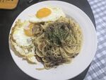 奶油培根意面