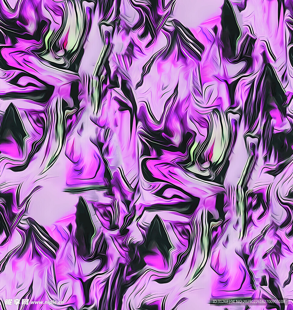 抽象扎染
