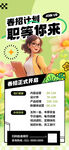 风春季校园招聘海报