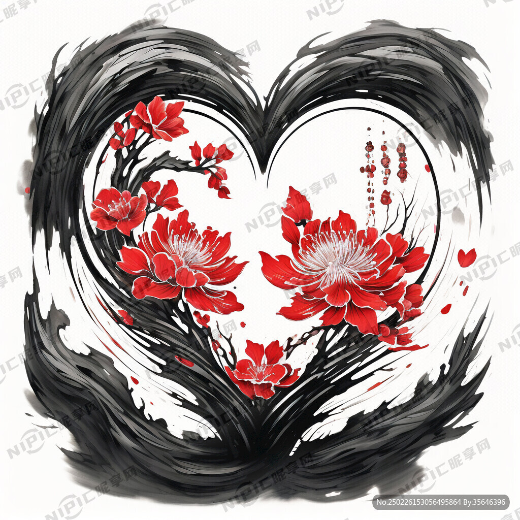 树皮雕刻爱心相框