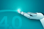智能机器人科技背景banner