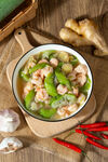 丝瓜肉丸汤