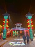 报恩寺步行街夜景