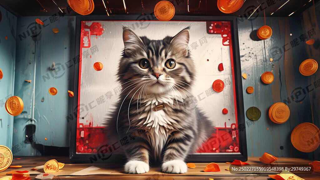 以猫咪为主题