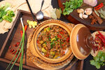 泡椒牛娃饭  砂锅饭