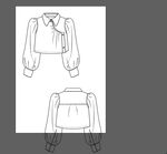 服装款式矢量图