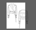 服装款式矢量图