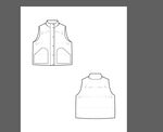 服装款式矢量图