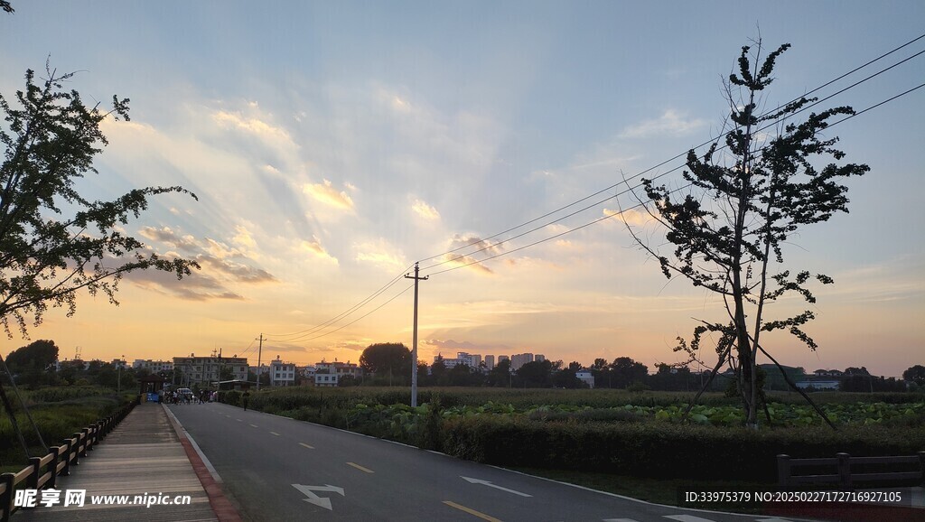 麒麟水乡风景