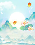 中秋节背景 