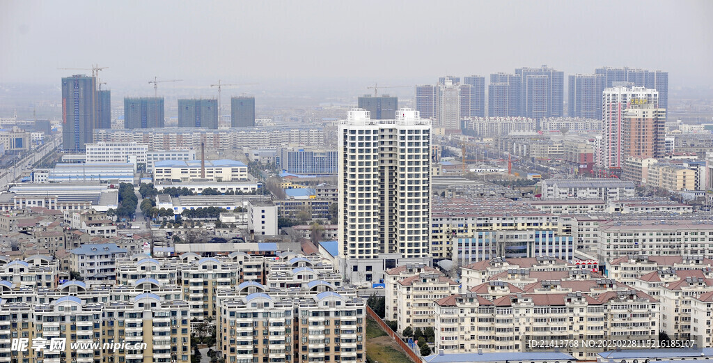 城市建筑全景