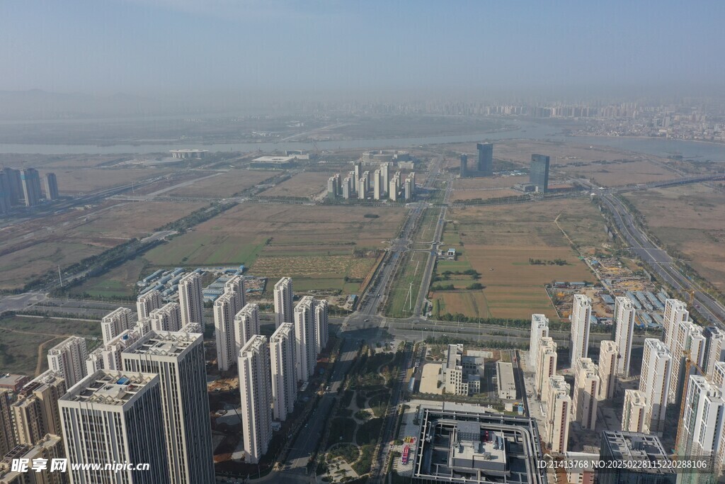 城市建筑全景