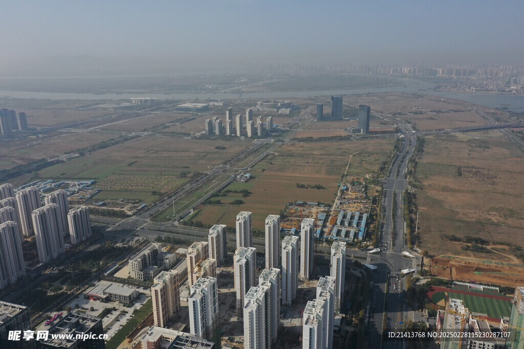 城市建筑全景