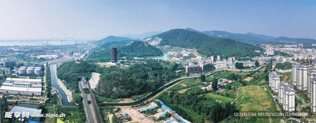 城市建筑全景