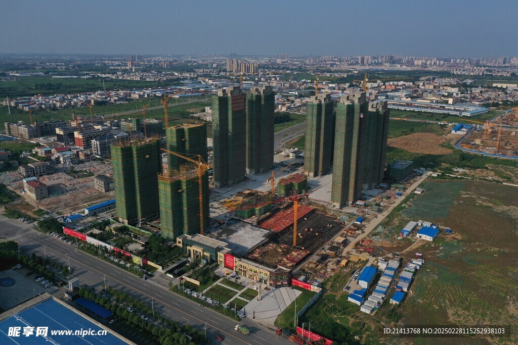 城市建筑全景