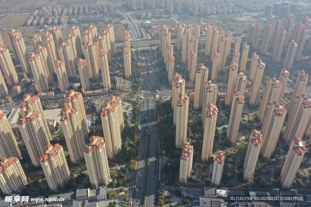 城市建筑全景