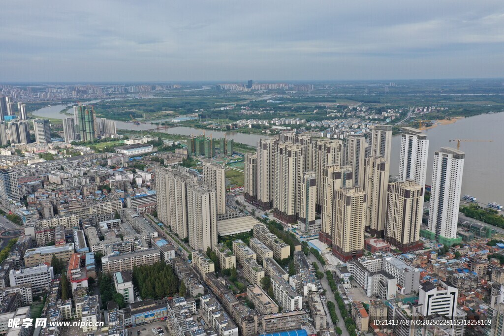 城市建筑全景