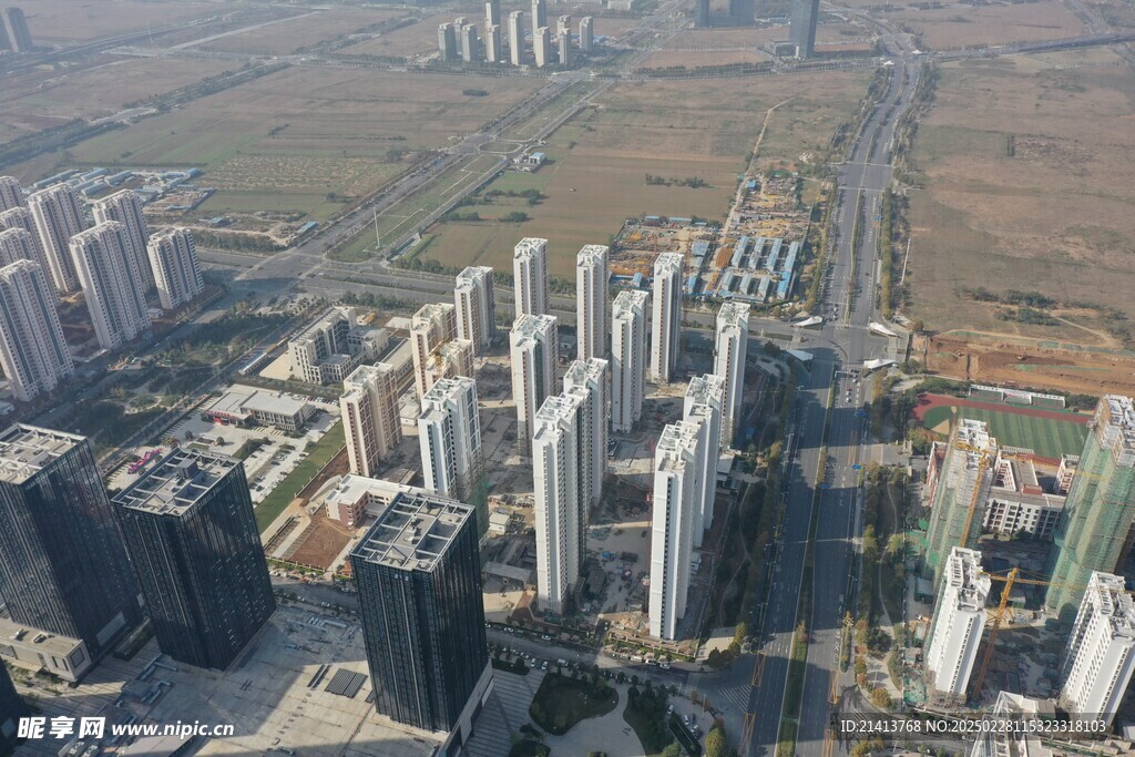 城市建筑全景
