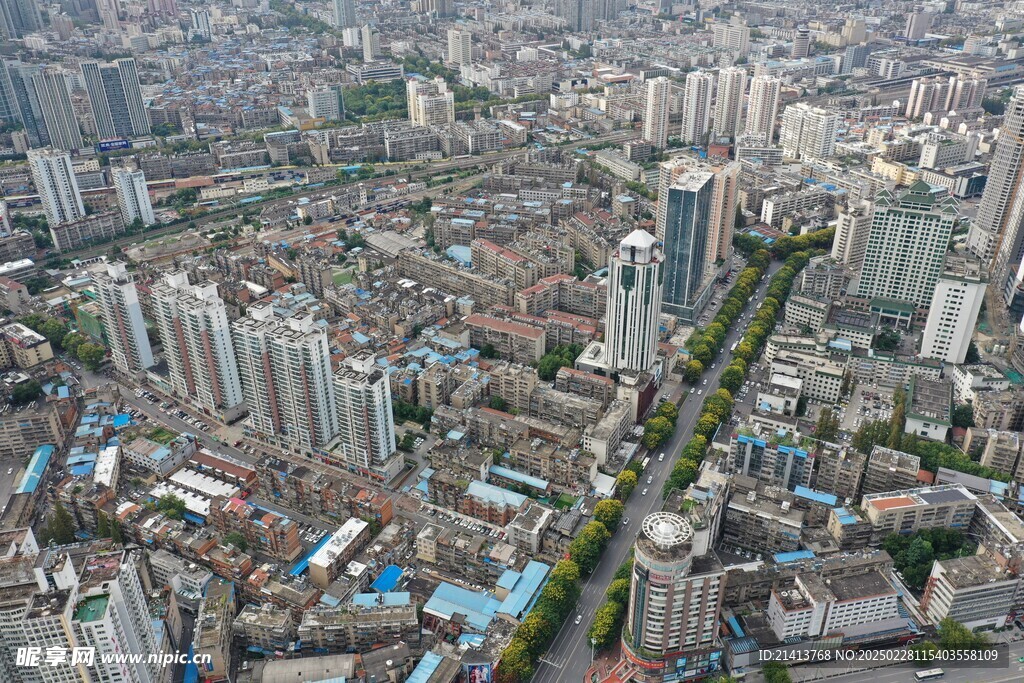 城市建筑全景