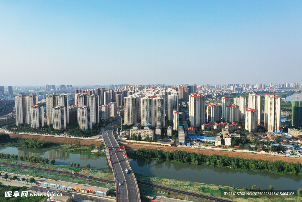 城市建筑全景
